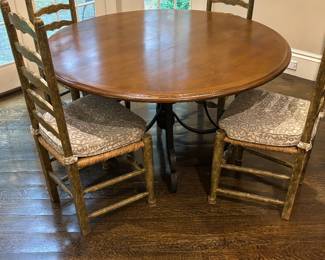 KITCHEN TABLE WITH 6 CHAIRS