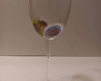 Murano wine glass
