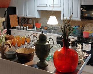 vases, Tupperware, barware