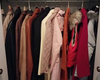 coats, jackets, hats