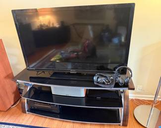 Entertainment Center, Tv, Headphones 