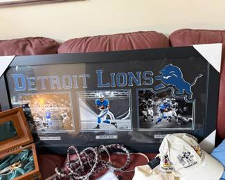 Detroit Lions Memorabilia 