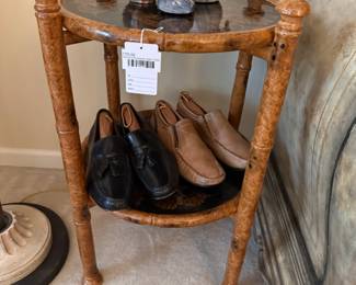 Tiered Chinoiserie Side Table, Shoes