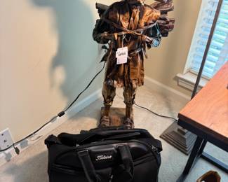 Folk Art Paper Mache Statue
