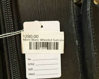 Mont Blanc Wheeled Suitcase 