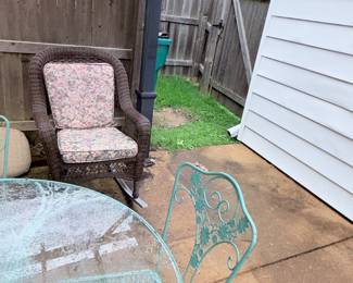 Items Located In The Back Patio
