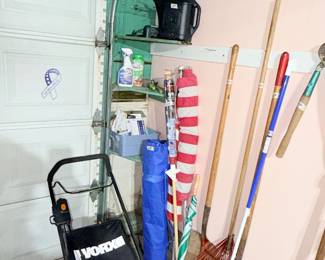 Items Located In The Garage