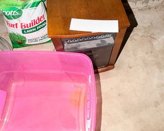Items Located In The Garage