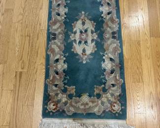 Vintage Chinese, Aubusson Style 100% Wool rug