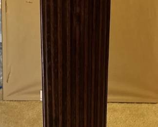 Antique Oak Pedestal, 4' H
