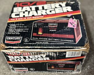 10/2 Century Battery Charger , original box and manual