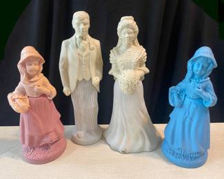 Vintage Avon figurative bottles