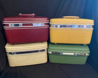 Vintage Samsonite carry-on luggage