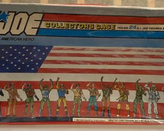 vintage 1984 G.I. Joe Collector's Case produced by Tara Toy Corporation