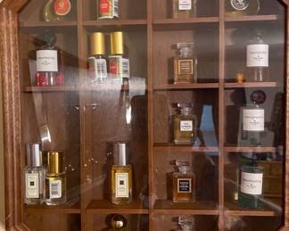Miniature vintage fragrance bottles