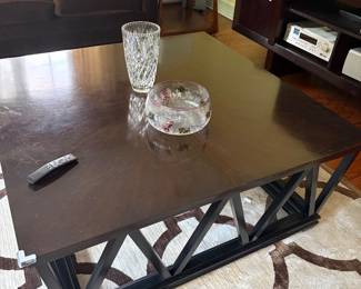 Bernhardt. Oversized coffee table