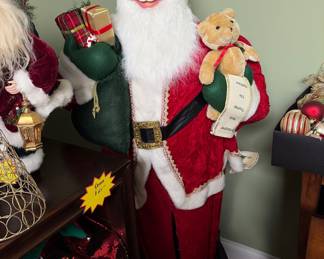 Tall life like Santa 