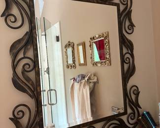 Matching bathroom mirrors 
