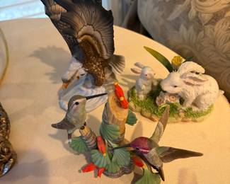 Porcelain hummingbirds,