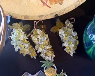 Glass grapes