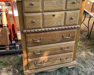 Highboy Dresser - 5 Drawer