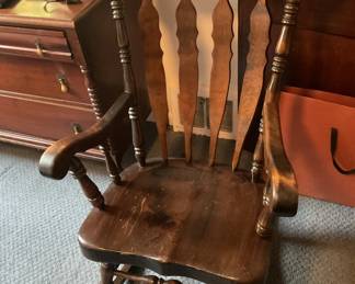 Wooden Rocker