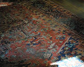 10 x 14 Oriental Rug with Wear