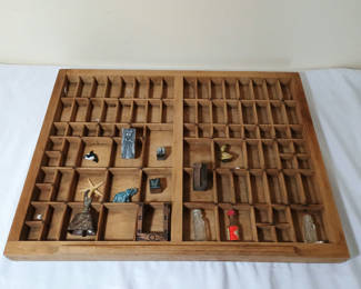 Lot 45: Type case drawer