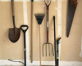 Lot 87: Assorted Garden Tools