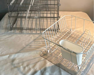 Lot 57: Two kitchen racks