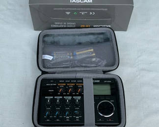 Lot 79: Tascam DP-006 Digital Multitrack Recorder and TH-02 Studio Headphones