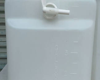 Lot 119: Plastic Liquid Storage