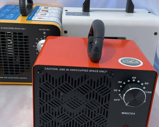 Lot 37: Commercial ozone generators (MA10K-PRO and W25) collection