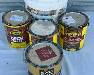 Lot 108: Wood finishes and paint remover assortment