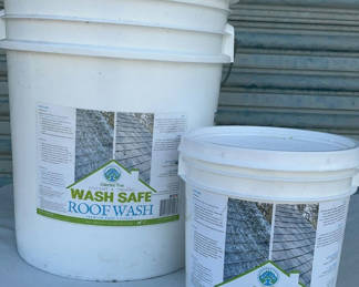 Lot 121: Two Buckets of Wash Safe Roof Wash Premium Roof Cleaner