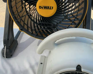 Lot 38: Contractors Fans