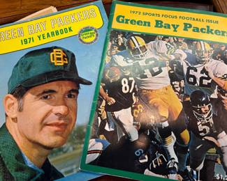 1971 and 72 Green Bay Packers yearbook