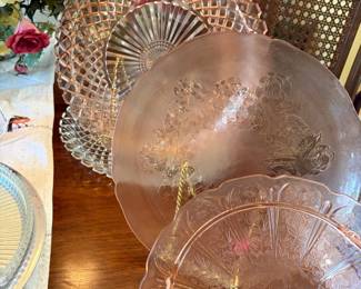 Pink Depression Glass
