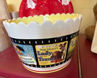 Disney movie themed popcorn bucket