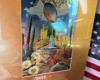 Super Bowl XXX 1996 Cowboys Art