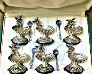 SS Pedro Duran Silver Salt Cellars
