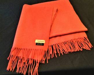 Paul Stuart Cashmere Oversized Wrap/Throw