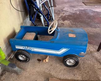 Pinto pedal car