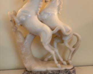 Italian Marble Horses