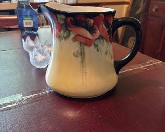 Lovely hand painted pitcher