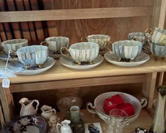 Lots of tea cups and oter china finds