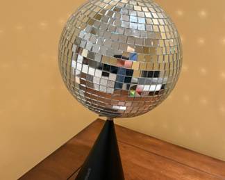 Vintage Radio Shack disco ball