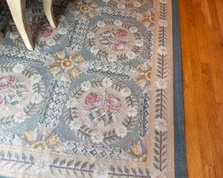 French Aubusson style area rug