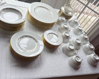 Wedgwood china “Golden Fleece”