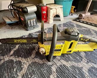 Ryobi 40V HP Brushless 14-inch Cordless Chainsaw Kit with 4Ah Battery and Charger